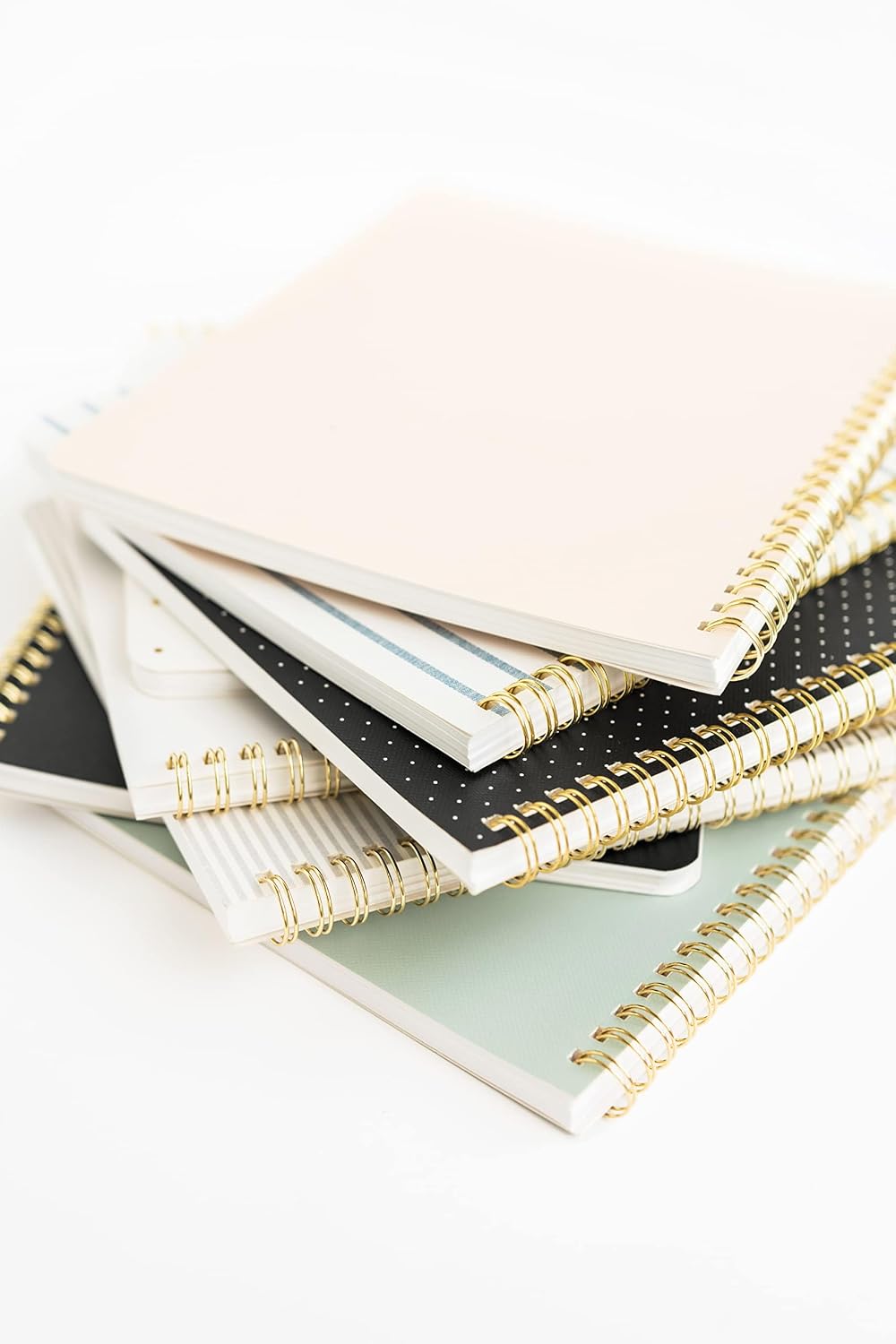 Sugar Paper Spiral Notebook, Black, 50 Lined Pages, Spiral Bound Notebook, Single Subject, Note Taking, To Do List, Office Accessories, 7" x 8.5"