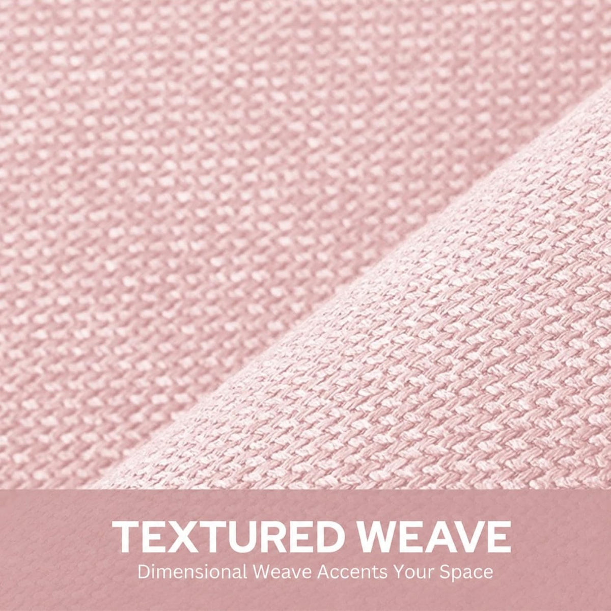Memory Foam Bathroom Rugs Set of 2, Pink 24"x17"+32"x20"
