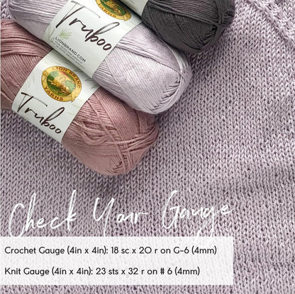 Truboo Knit & Crochet Yarn, Coral, Orange, 3 Pack