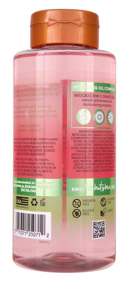 Body Wash, Pink Hibiscus, 18 Fl Oz
