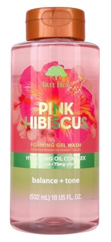 Body Wash, Pink Hibiscus, 18 Fl Oz