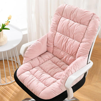 Desk Chair Cushion Office Chair Pad with High Back Support Seat Cushion with Non-Slip Bottom for Office Car Home Dining Room Kitchen