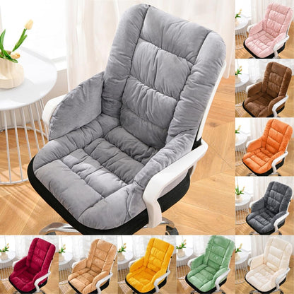 Desk Chair Cushion Office Chair Pad with High Back Support Seat Cushion with Non-Slip Bottom for Office Car Home Dining Room Kitchen