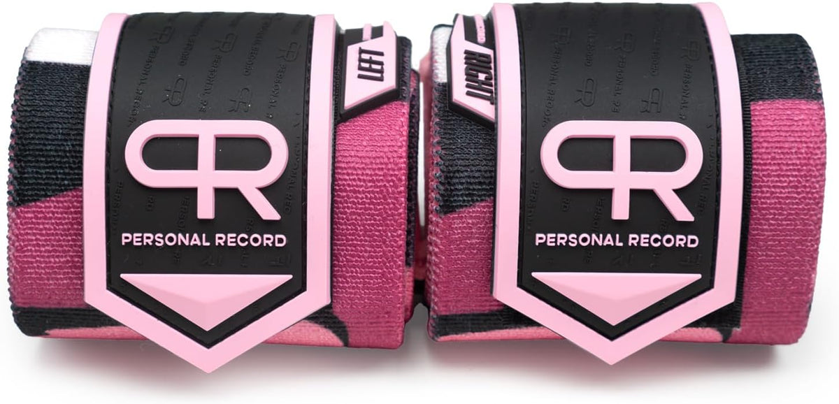 Heavy Duty Premium Wrist Wraps, More Elasticity, Reinforced Stitching, Extra Wide Strap, Strong Thumb Loop, Larry Wheels Weightlifting Wraps