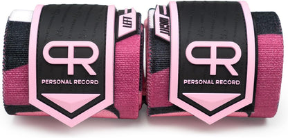 Heavy Duty Premium Wrist Wraps, More Elasticity, Reinforced Stitching, Extra Wide Strap, Strong Thumb Loop, Larry Wheels Weightlifting Wraps