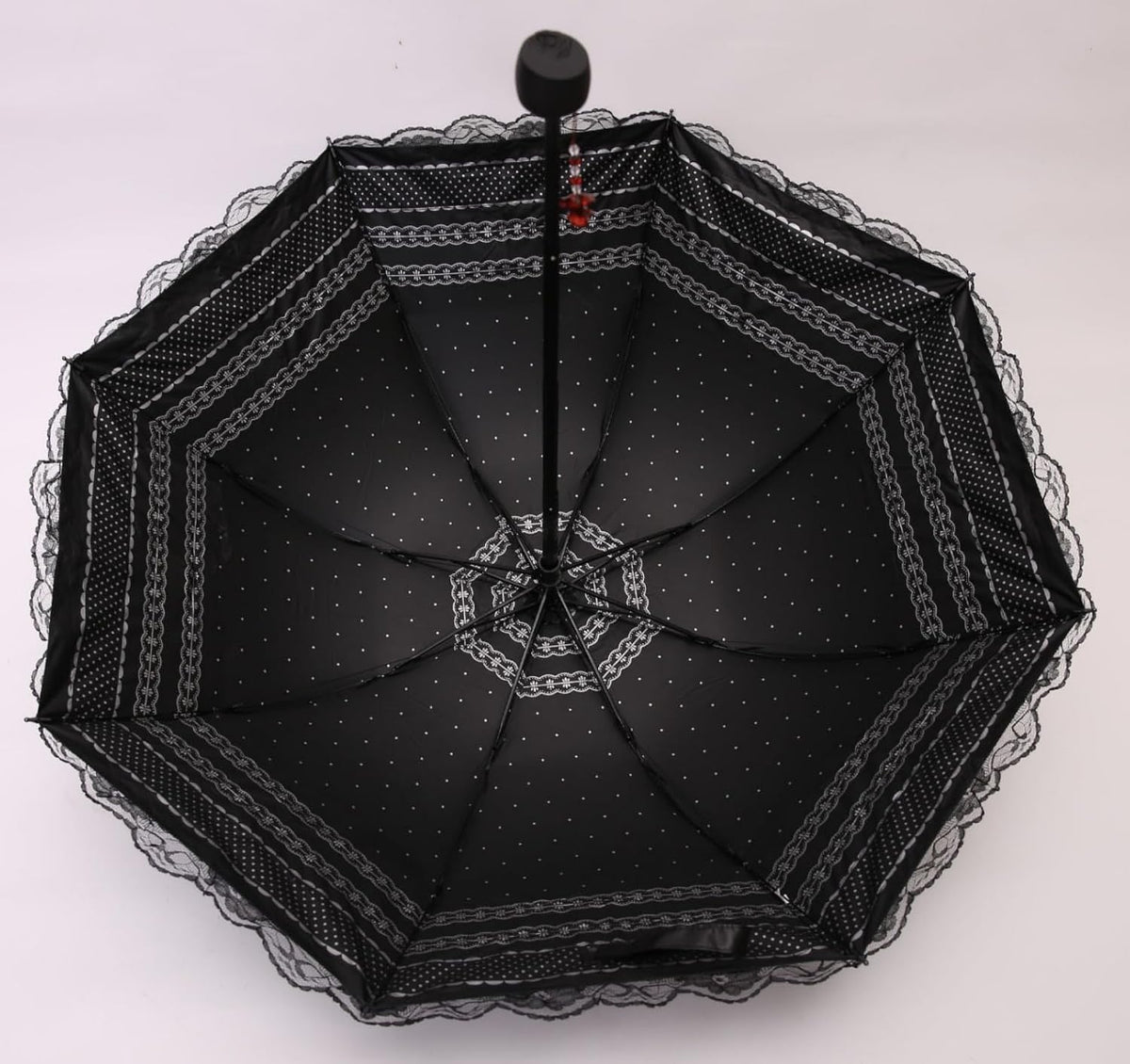 Folding Compact Umbrella for Women Lightweight Portable UPF 50+ Travel Parasol