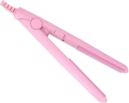 Mini Hair Straightener, 4 Colors 2 in 1 Mini Hair Straightener