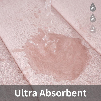 Memory Foam Bath Mat, 17''x24'', Pink