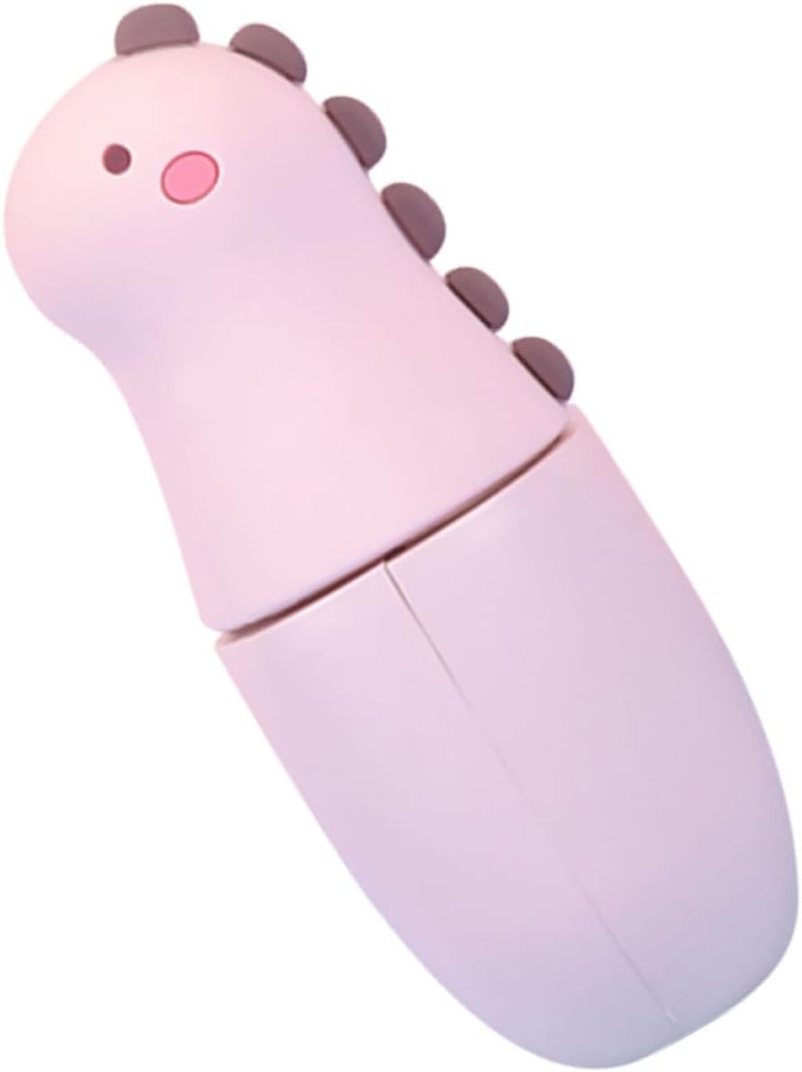 Cartoon Dinosaur Facial Steamer 300mAh 18ml Portable Handheld Pink