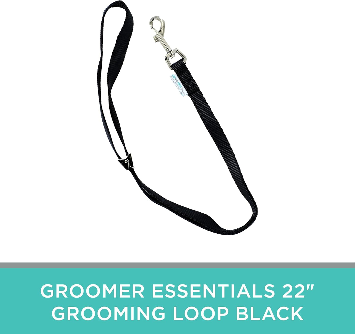 GROOMER ESSENTIALS 22" Grooming Loops - Black