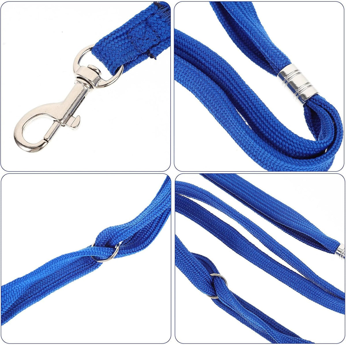 6pcs Pet Dog Grooming Loops Nylon Slip Leashes Adjustable Bathing Noose for Small Dogs Grooming Table Straps Blue Dark Gray Rose Pink