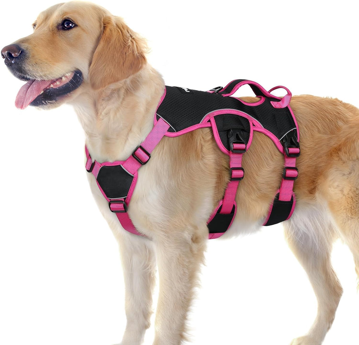 Escape Proof Dog Harness for Large, No Pull with Lift Handle