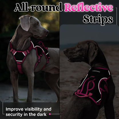 Escape Proof Dog Harness for Large, No Pull with Lift Handle