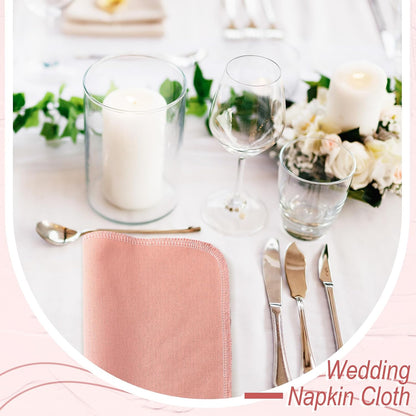50 Pcs Reusable Paper Towels Cotton Washable,Gradient Pink