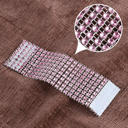 100pcs Napkin Rings, Pink Napkin Rings Buckles