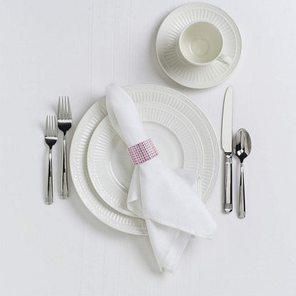 100pcs Napkin Rings, Pink Napkin Rings Buckles