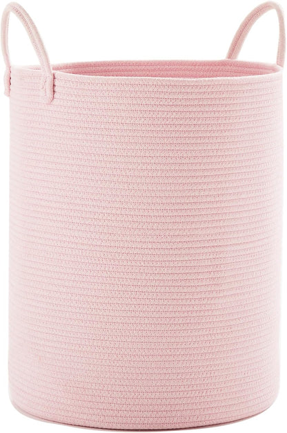 80L Extra Large Pink Hamper Laundry Basket for Baby Girls