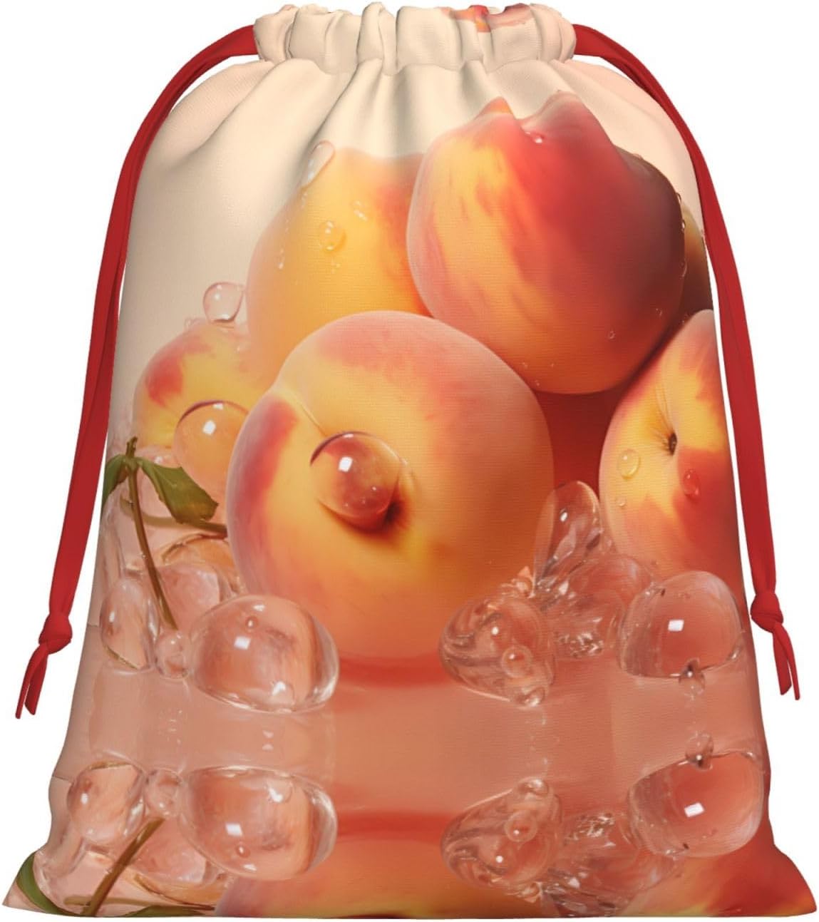 Fresh peach S Printed Gift Bags - Perfect for Weddings, Christmas, Birthdays, and Parties - S - L