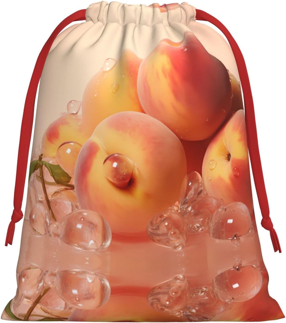 Fresh peach S Printed Gift Bags - Perfect for Weddings, Christmas, Birthdays, and Parties - S - L