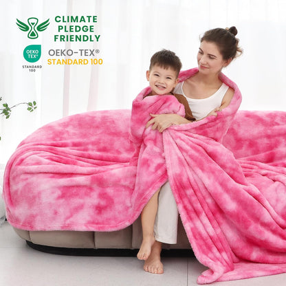 Cute Pink Blanket for Teen Girls Women, Y2K Aesthetic Throw Blanket, Room Decor Cute Stuff for Teen Girls, Soft Fuzzy Comfy Blanket for Bed Couch, Birthday Gifts for Teen Girls Women