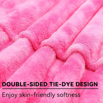 Cute Pink Blanket for Teen Girls Women, Y2K Aesthetic Throw Blanket, Room Decor Cute Stuff for Teen Girls, Soft Fuzzy Comfy Blanket for Bed Couch, Birthday Gifts for Teen Girls Women