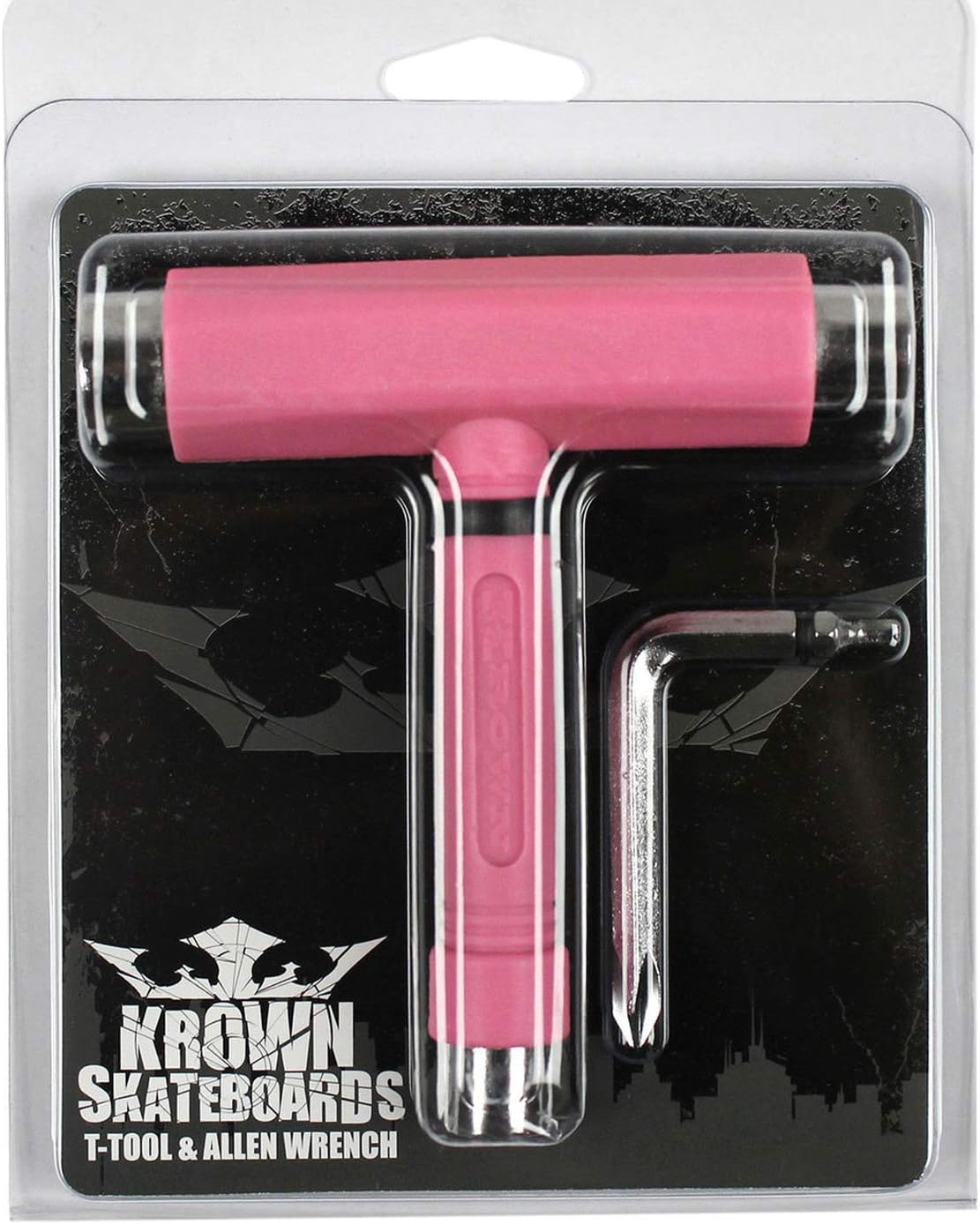 All-in-One Skateboard T-Tool with Phillips and Allen Head - Pink