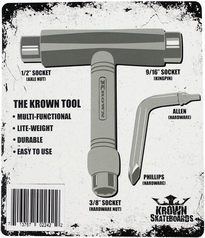 All-in-One Skateboard T-Tool with Phillips and Allen Head - Pink