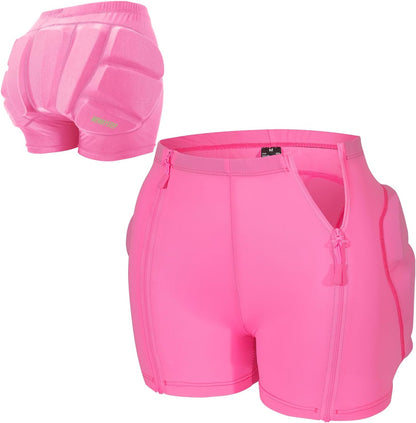 3D Hip Protection Butt Pads Protective Padded Shorts Crash Pad Impact Gear