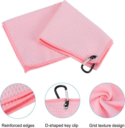 11 Pcs Golf Accessories Kit, Include Golf Ball Bag with Hook Tees Towel Cleaner Brush Ball Marker Divot Tool Score Counter