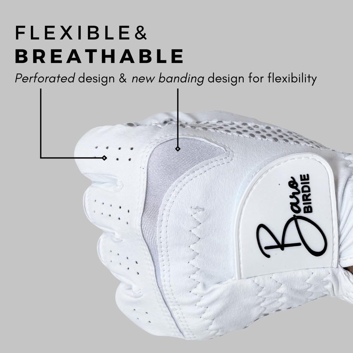 Golf Gloves Both Hands Women's 1 Pair Lightweight Non-Slip Silicone Extra Grip All Weather Girls Ladies Sports Tennis