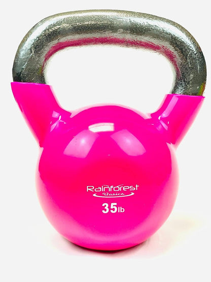Vinyl Coated Cast Iron Kettlebell Weight