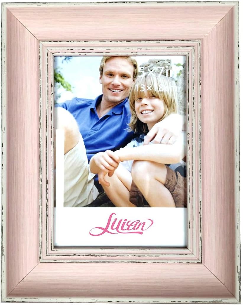PC Pink Photo Frames(8 x 10in), Choose PS Polymer Material Environmental Protection(3175-C2T-c)