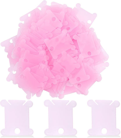 Embroidery Floss Bobbins 100 PCS Plastic Embroidery Floss Organizer