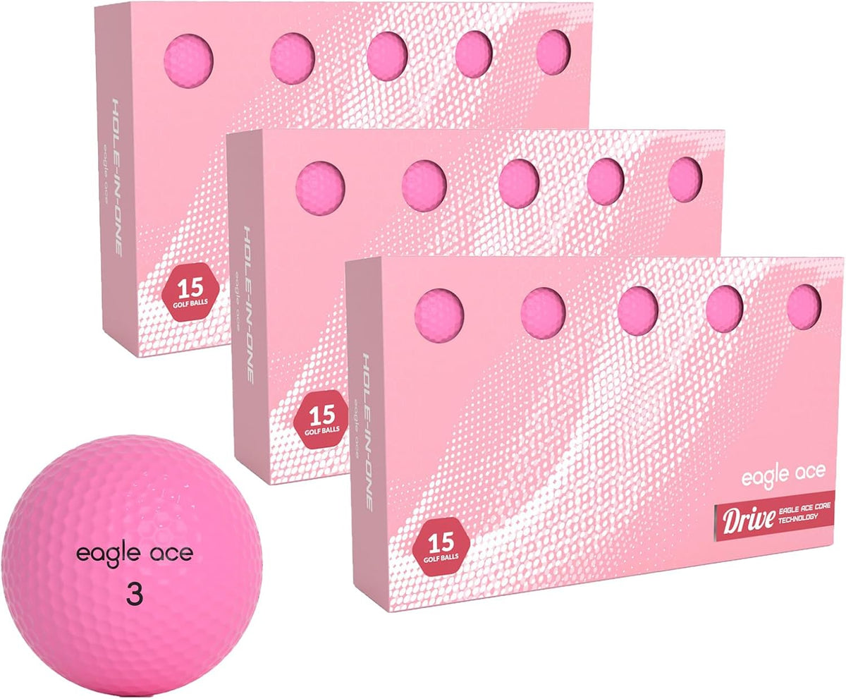 ™️ Drive Golf Balls-2 Layers-Maximum Distance,Optimal Spin Control (2024 Version