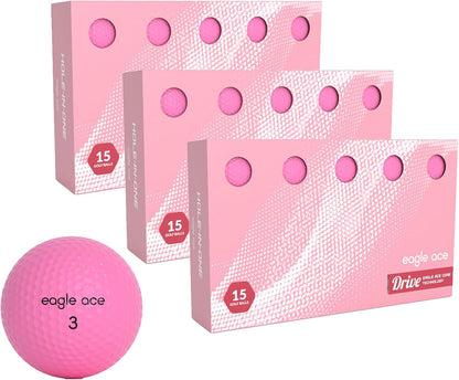 ™️ Drive Golf Balls-2 Layers-Maximum Distance,Optimal Spin Control (2024 Version
