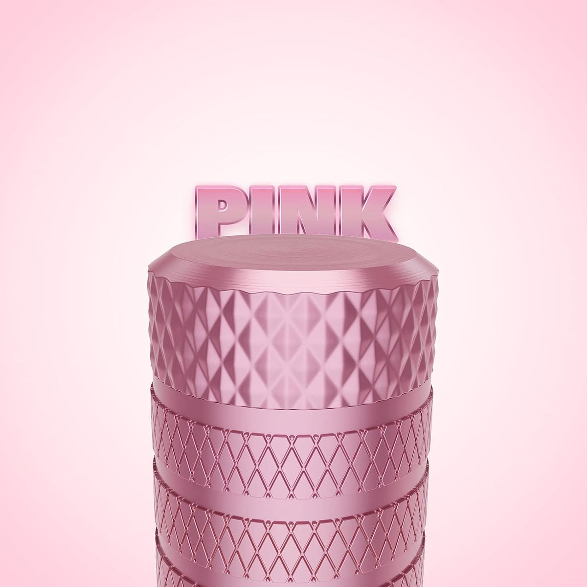 Tire Valve Stem Caps, Aluminum Pink, 4 pcs/Pack