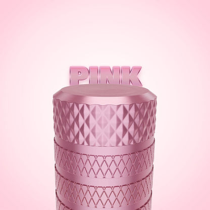Tire Valve Stem Caps, Aluminum Pink, 4 pcs/Pack
