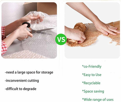 Honeycomb Packing Paper,12"x32.8Ft Eco Friendly Packing Paper for Moving