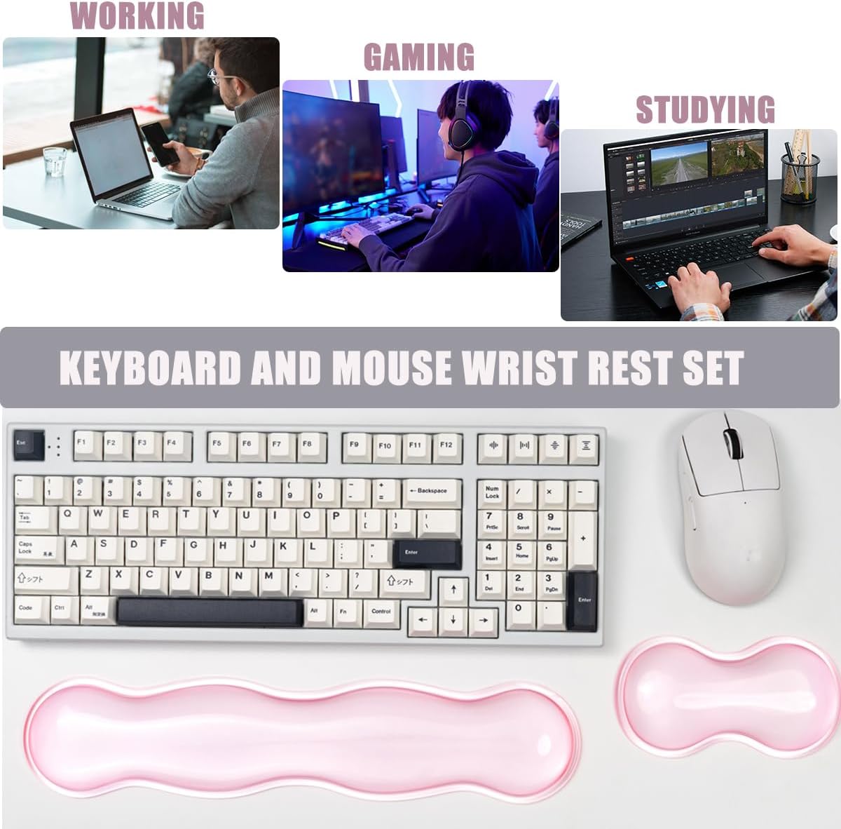 Gel Keyboard Wrist Rest,Wrist pad for Computer Keyboard