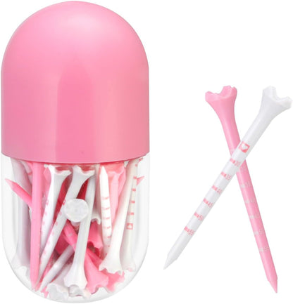 50PCS 3 Inch Plastic Funny Golf Tees Lady Tees Woman Golf Tees