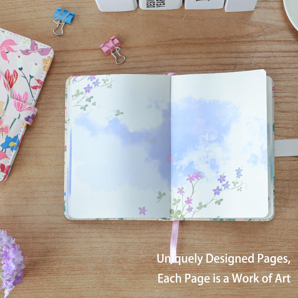 Colorful Pocket Notebook (2, Pink)