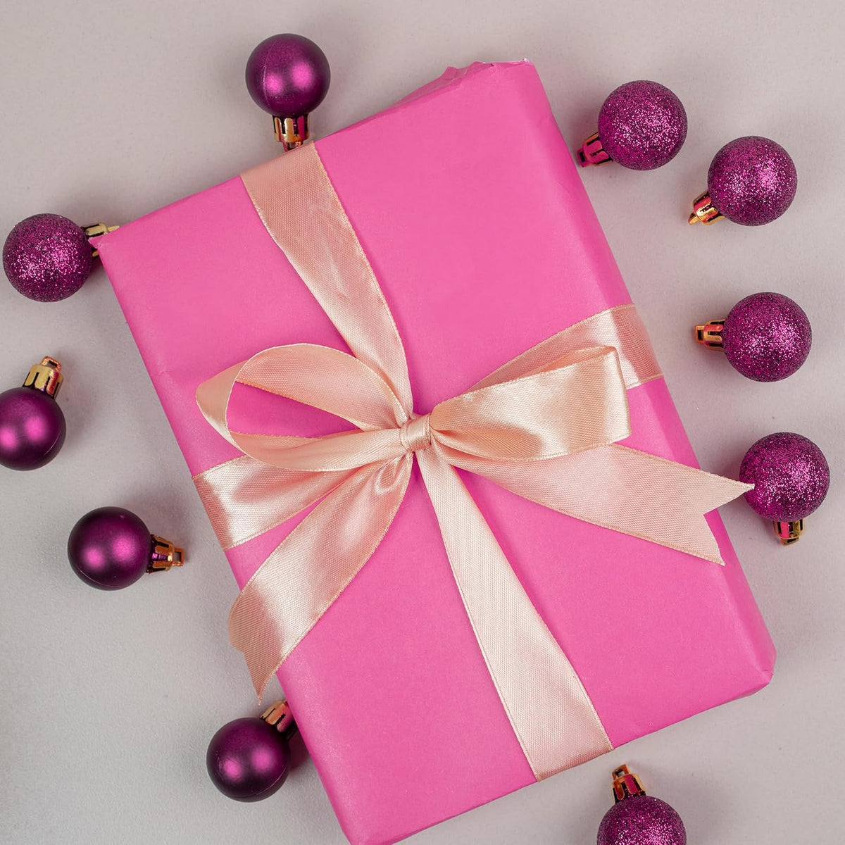 500 Sheets of Pink Tissue for Gift Bags - Bulk Wrapping Tissue, 20 X 30 Inches. Ideal Pink Packaging for Gift Wrap, Filler, Crafts, DIY Projects, Weddings, Birthdays, Baby Showers, Valentine's Day