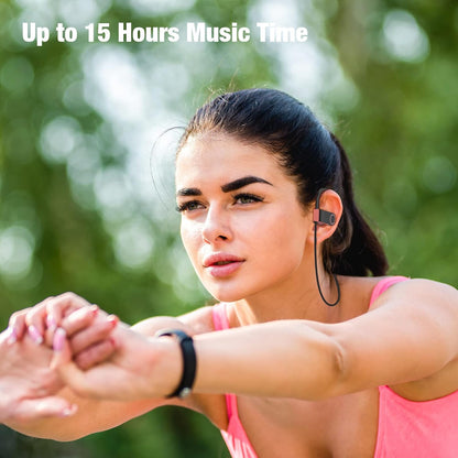 IPX7 Waterproof Running Sports Earphones for Women & Girls with 16 Hrs Playtime