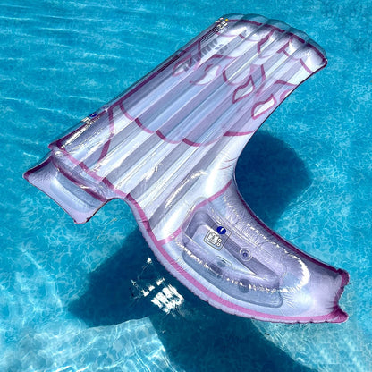 Cowgirl Boot Inflatable Pool Float – Pink Cowboy Boot Raft for Summer Pool Parties, Girls’ Trips & Bachelorette