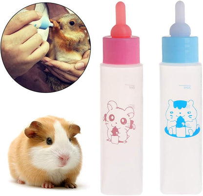 Baby Pet Bottle Nursing Bottle for Dog Feeding Bottle for Puppy Rabbit Small Pet Bottle Dog Milk Bottle Pet Nursing Bottle Puppy Kitten Feeding Bottle Mini Nipple Water Drinking Diepenser