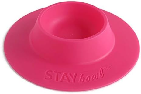 Tip-Proof Ergonomic Pet Bowl for Guinea Pig and Other Small Pets, 1/4-Cup Small Size, Fuchsia (Pink)