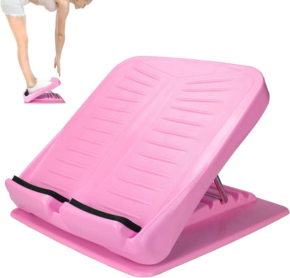 Elfzone Slant Board Calf Stretcher Adjustable 4-Level Incline Wedge