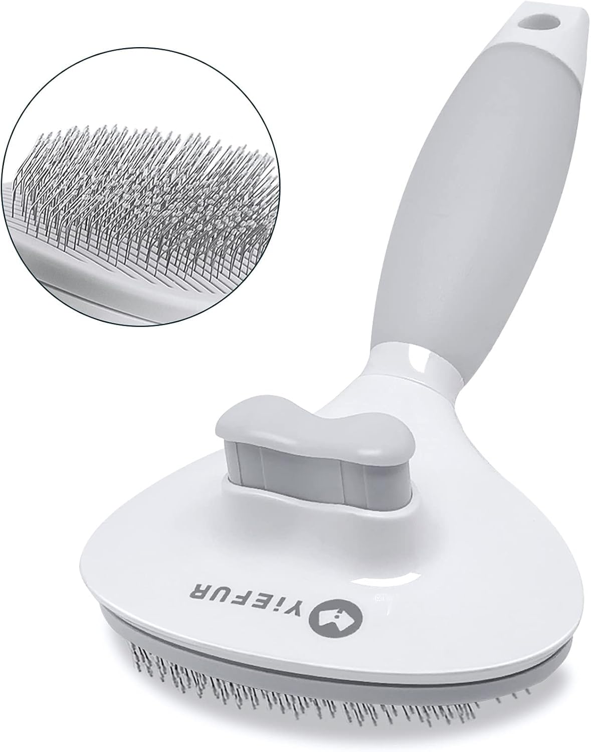 Cat Hair Brush,Cat Brush for Shedding,Soft Silicone Self Cleaning Brushes for Short and Long Haired Cats for Grooming and Shedding