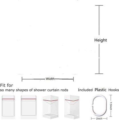 Pink Bow Shower Curtain Cute Bowknot for Girls Woman Modern Aesthetic Lovely Fabric Bathroom Decor Curtain with Hooks,70Wx70H Inches
