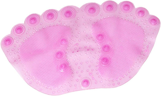 Bathroom Non-Slip Mat Shower Bath Rug Slip Suction Cup Pad Pink for Bathtub and Bathroom